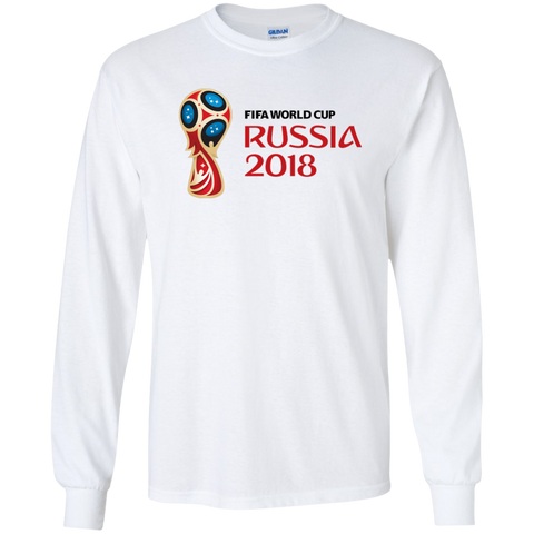 Russia World Cup 2018 Long T-Shirt White / S T-Shirts - LiteBoy Store