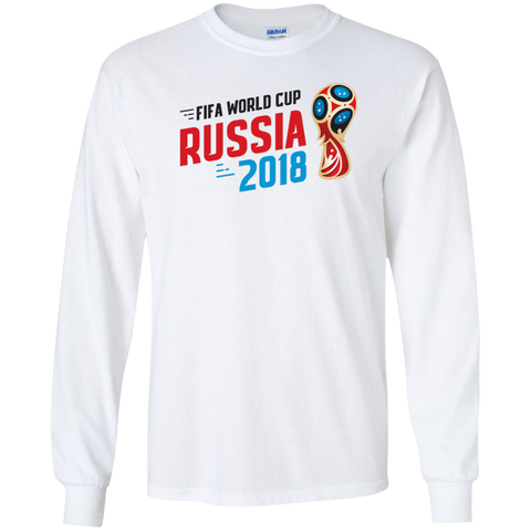 Fifa World Cup 2018 Long T-Shirt White / S T-Shirts - LiteBoy Store