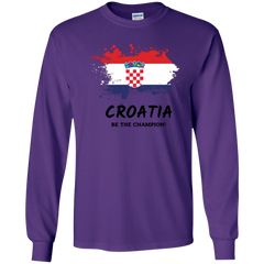 Fifa World Cup 2018 Croatia Youth Long T-Shirt T-Shirts - LiteBoy Store