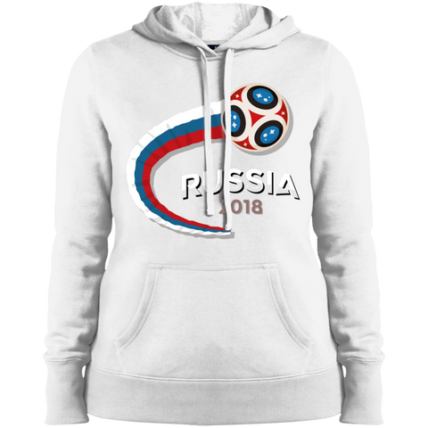Fifa World Cup 2018 Ladies' Hooded White / X-Small Sweatshirts - LiteBoy Store