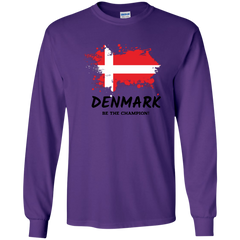 Fifa World Cup 2018 Denmark Youth Long T-Shirt T-Shirts - LiteBoy Store