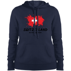 Fifa World Cup 2018 Switzerland Ladies' Hooded Sweatshirts - LiteBoy Store