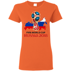 Russia World Cup 2018 Women's T-Shirt T-Shirts - LiteBoy Store