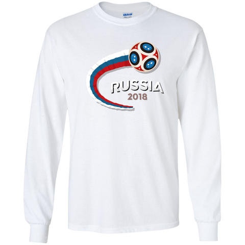 Fifa World Cup 2018 Youth Long T-Shirt White / YS T-Shirts - LiteBoy Store