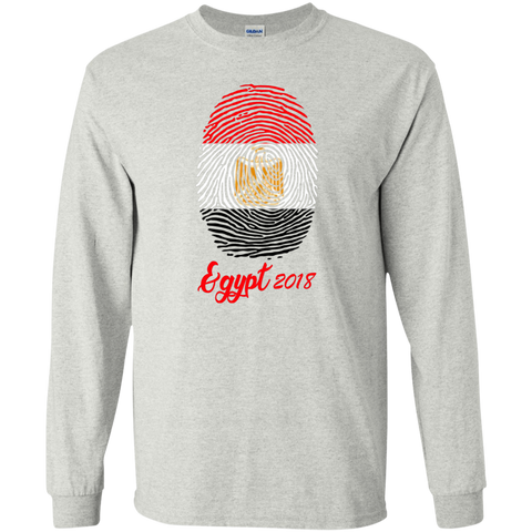 WORLD CUP - EGYPT 2018 Long T-Shirt Ash / S T-Shirts - LiteBoy Store