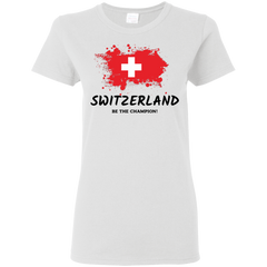 Fifa World Cup 2018 Switzerland Women's T-Shirt T-Shirts - LiteBoy Store