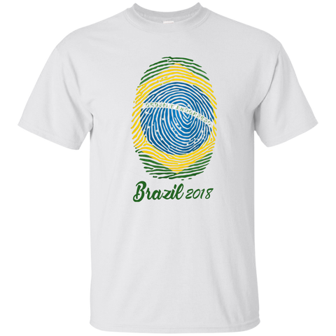 WORLD CUP - BRAZIL 2018 Men T-Shirt White / S T-Shirts - LiteBoy Store