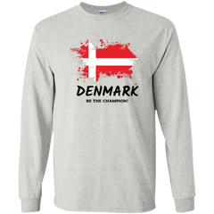 Fifa World Cup 2018 Denmark Youth Long T-Shirt T-Shirts - LiteBoy Store