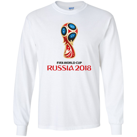 Fifa World Cup Russia 2018 Long T-Shirt White / S T-Shirts - LiteBoy Store