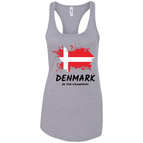 Fifa World Cup 2018 Denmark Racerback Tank Heather Grey / X-Small T-Shirts - LiteBoy Store