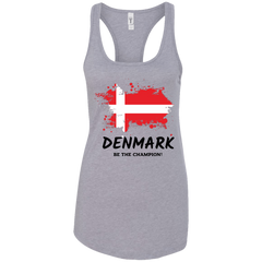 Fifa World Cup 2018 Denmark Racerback Tank T-Shirts - LiteBoy Store