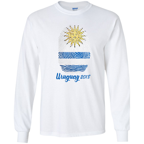 WORLD CUP - URUGUAY 2018 Youth Long T-Shirt White / YS T-Shirts - LiteBoy Store