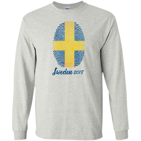 WORLD CUP - SWEDEN 2018 Long T-Shirt Ash / S T-Shirts - LiteBoy Store