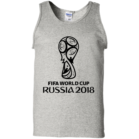 Russia World Cup 2018 Tank Top Ash / S T-Shirts - LiteBoy Store