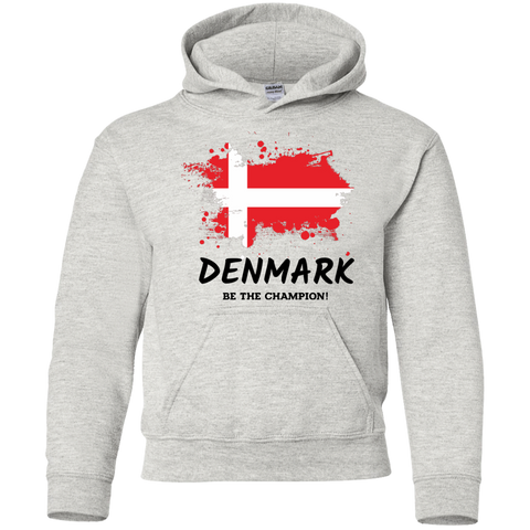 Fifa World Cup 2018 Denmark Youth Hoodie Ash / YS Sweatshirts - LiteBoy Store