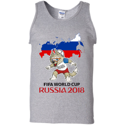 Russia World Cup 2018 Mascot Zabivaka Tank Top