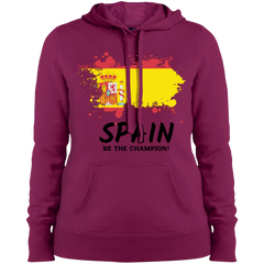 Fifa World Cup 2018 Spain Ladies' Hooded Sweatshirts - LiteBoy Store