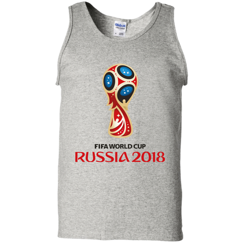 Fifa World Cup Russia 2018 Tank Top Ash / S T-Shirts - LiteBoy Store