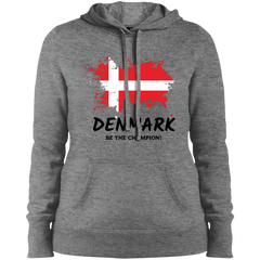 Fifa World Cup 2018 Denmark Ladies' Hooded Sweatshirts - LiteBoy Store