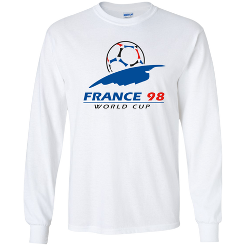 World Cup France 98 (2) Long T-Shirt White / S T-Shirts - LiteBoy Store