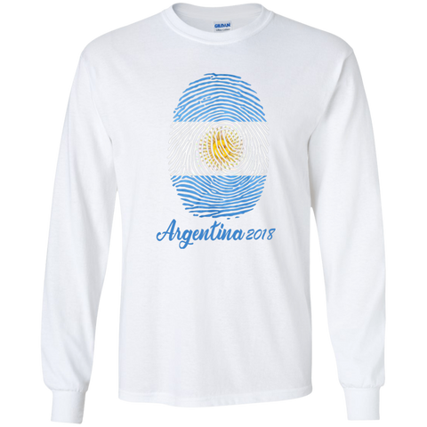 WORLD CUP - ARGENTINA 2018 Long T-Shirt White / S T-Shirts - LiteBoy Store