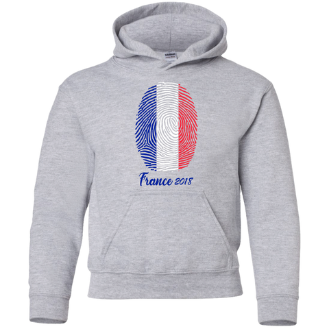 WORLD CUP - FRANCE 2018 Youth Hoodie Sport Grey / YS Sweatshirts - LiteBoy Store