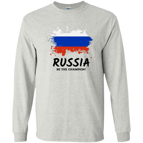 Fifa World Cup 2018 Russia Long T-Shirt Ash / S T-Shirts - LiteBoy Store