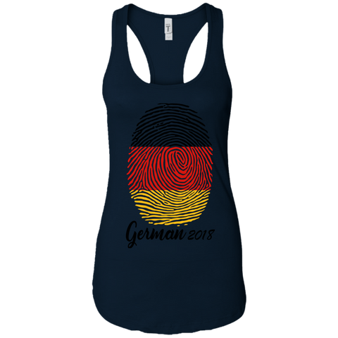 WORLD CUP - GERMAN 2018 Racerback Tank Midnight Navy / X-Small T-Shirts - LiteBoy Store