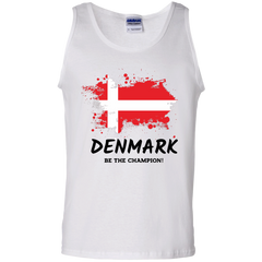 Fifa World Cup 2018 Denmark Tank Top T-Shirts - LiteBoy Store