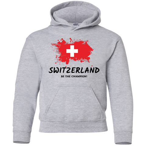 Fifa World Cup 2018 Switzerland Youth Hoodie Sport Grey / YS Sweatshirts - LiteBoy Store