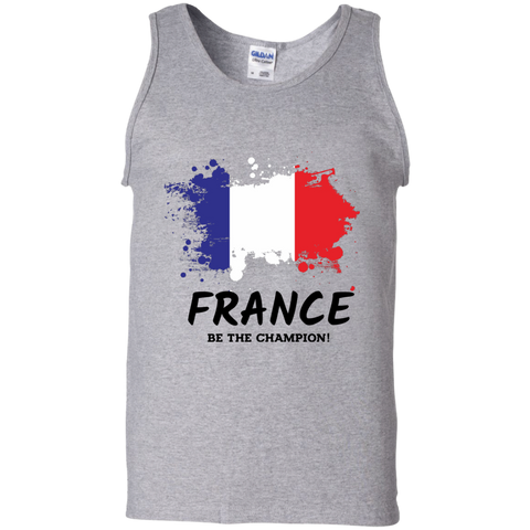 Fifa World Cup 2018 France Tank Top Sport Grey / S T-Shirts - LiteBoy Store