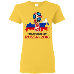Russia World Cup 2018 Women's T-Shirt T-Shirts - LiteBoy Store