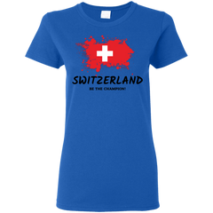 Fifa World Cup 2018 Switzerland Women's T-Shirt T-Shirts - LiteBoy Store