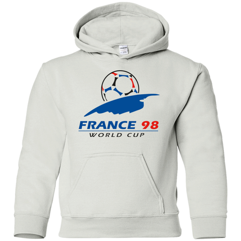 World Cup France 98 (2) Youth Hoodie White / YS Sweatshirts - LiteBoy Store