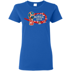 2018 FIFA World Cup Russia Women's T-Shirt T-Shirts - LiteBoy Store