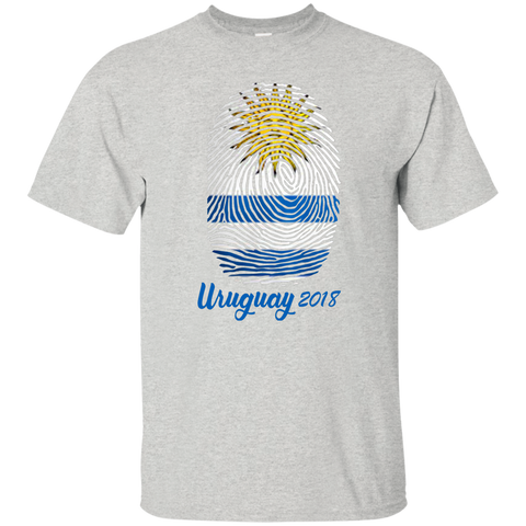 WORLD CUP - URUGUAY 2018 Men T-Shirt Ash / S T-Shirts - LiteBoy Store