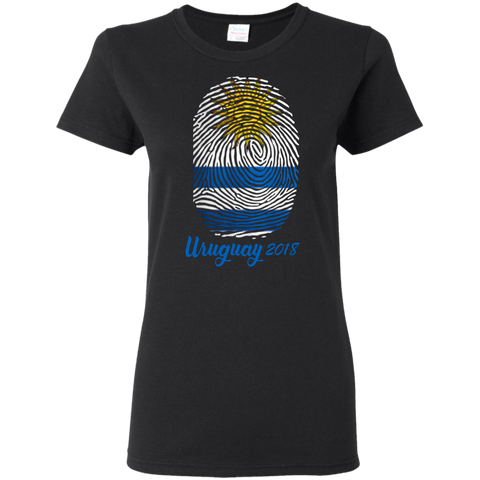 WORLD CUP - URUGUAY 2018 Women's T-Shirt Black / S T-Shirts - LiteBoy Store