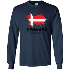 Fifa World Cup 2018 Denmark Youth Long T-Shirt T-Shirts - LiteBoy Store