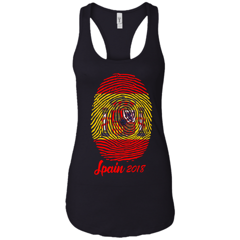 WORLD CUP - SPAIN 2018 Racerback Tank Black / X-Small T-Shirts - LiteBoy Store
