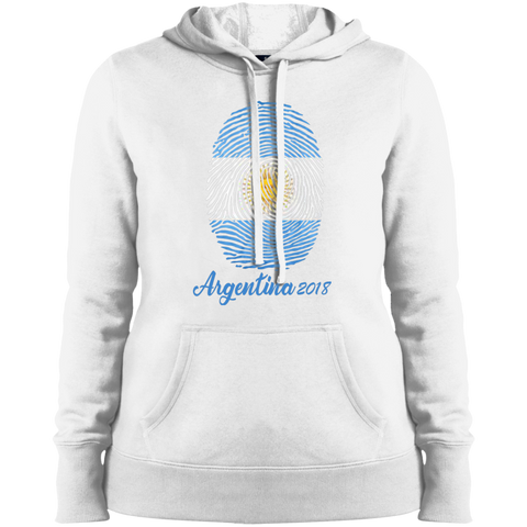 WORLD CUP - ARGENTINA 2018 Ladies' Hooded White / X-Small Sweatshirts - LiteBoy Store