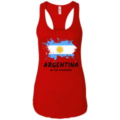 Fifa World Cup 2018 Argentina Racerback Tank T-Shirts - LiteBoy Store