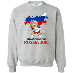 Russia World Cup 2018 Mascot Zabivaka Sweatshirt