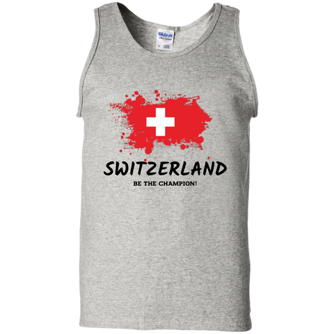 Fifa World Cup 2018 Switzerland Tank Top Ash / S T-Shirts - LiteBoy Store