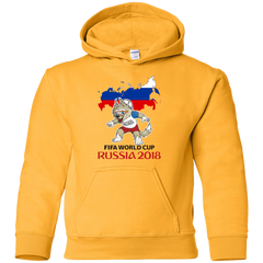 Russia World Cup 2018 Mascot Zabivaka Youth Hoodie Sweatshirts - LiteBoy Store