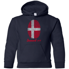WORLD CUP - DENMARK 2018 Youth Hoodie Sweatshirts - LiteBoy Store