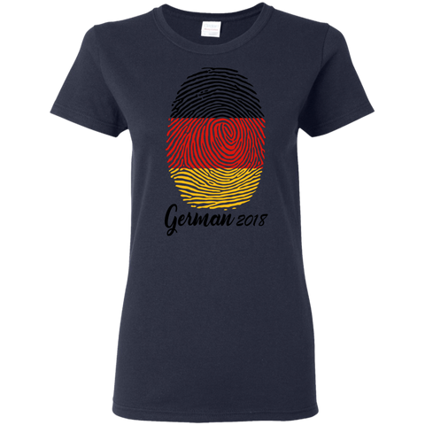 WORLD CUP - GERMAN 2018 Women's T-Shirt Navy / S T-Shirts - LiteBoy Store