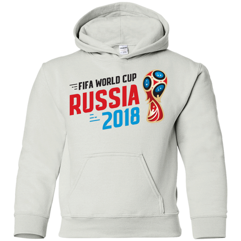 Fifa World Cup 2018 Youth Hoodie White / YS Sweatshirts - LiteBoy Store