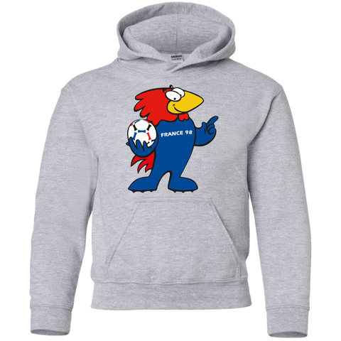 Footix World Cup France 98 Youth Hoodie Sport Grey / YS Sweatshirts - LiteBoy Store