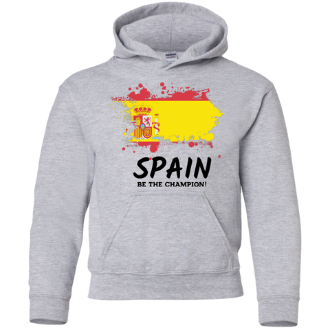 Fifa World Cup 2018 Spain Youth Hoodie Sport Grey / YS Sweatshirts - LiteBoy Store