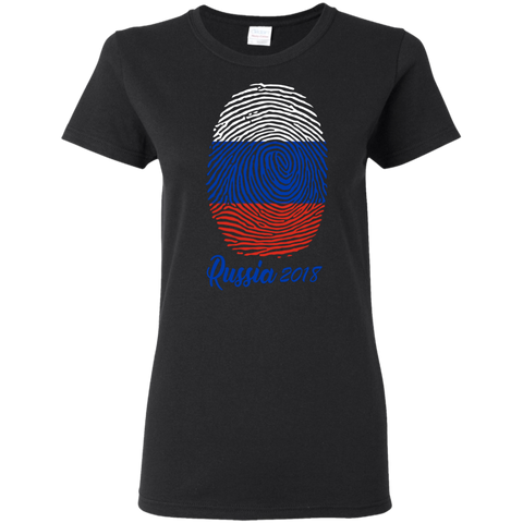 WORLD CUP - RUSSIA 2018 Women's T-Shirt Black / S T-Shirts - LiteBoy Store